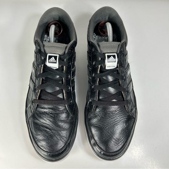 adidas Adicross IV Spikeless Black Leather Golf Shoes; Men’s Size 10.5 - Picture 9 of 16